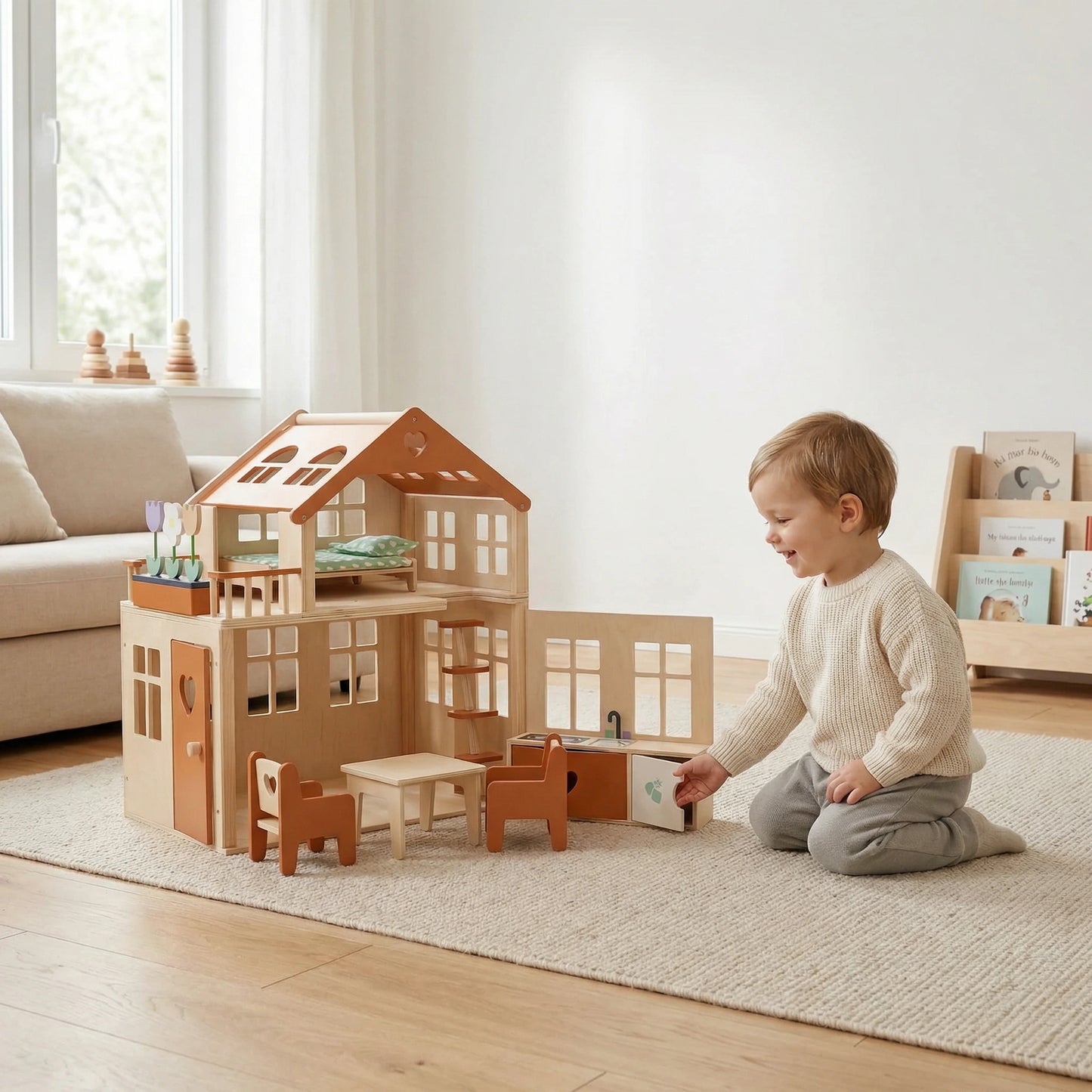Dollhouse brown