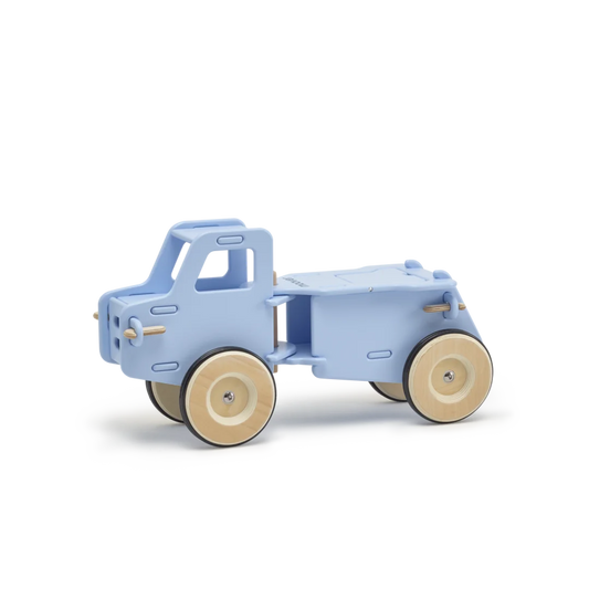 Dump truck light blue