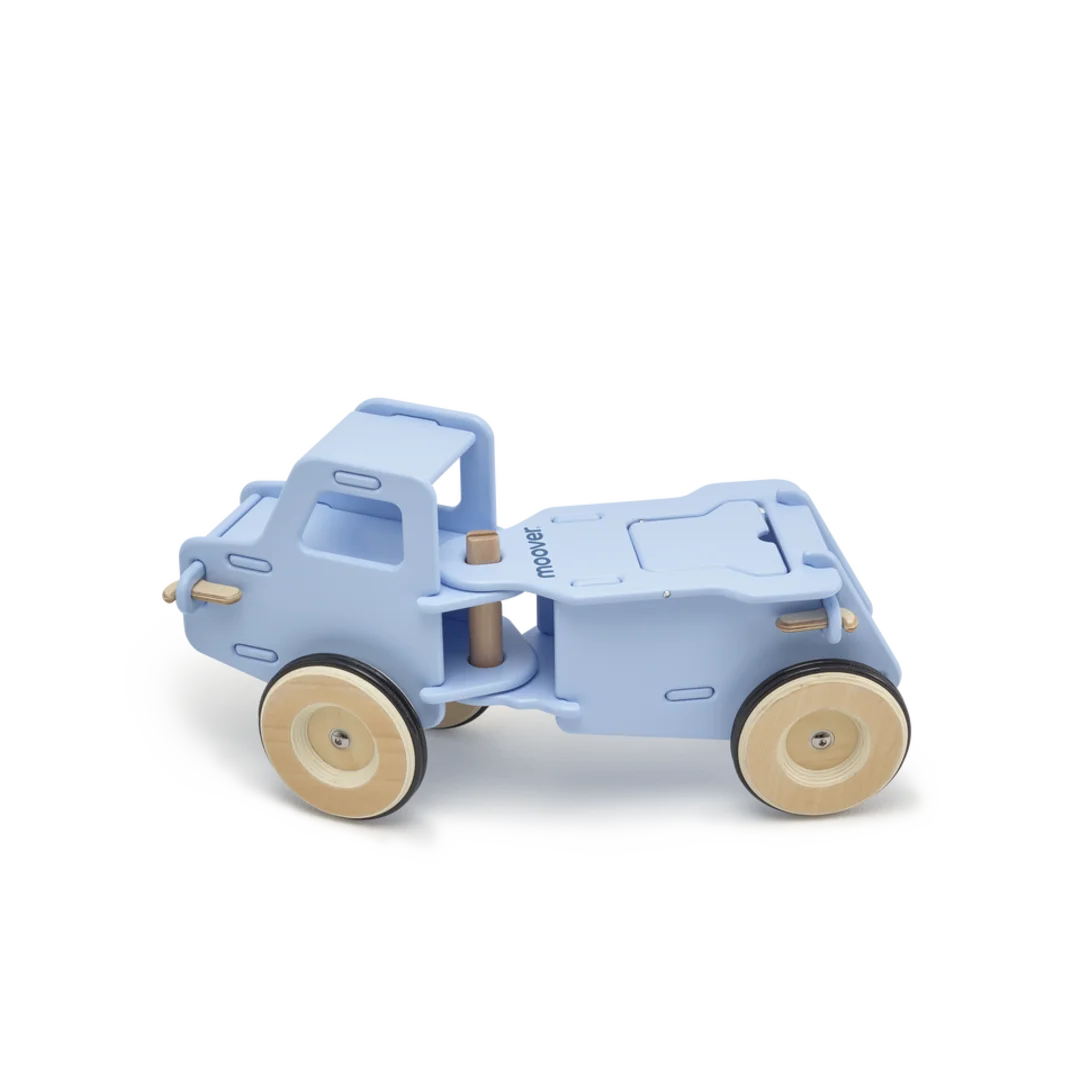 Dump truck light blue