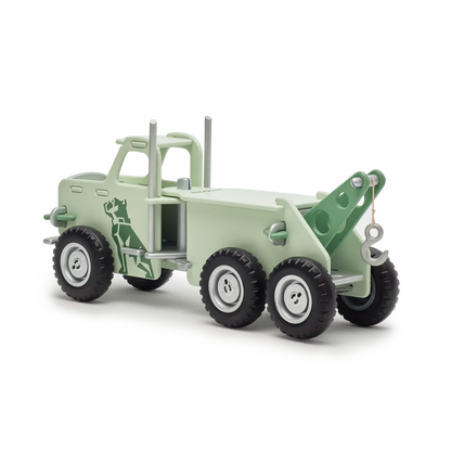 Mack truck light green